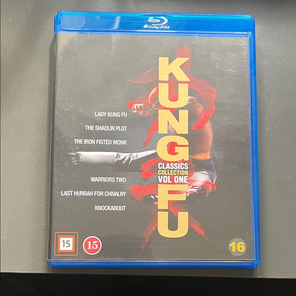 Kung Fu Classics Collection Vol One Blu-ray